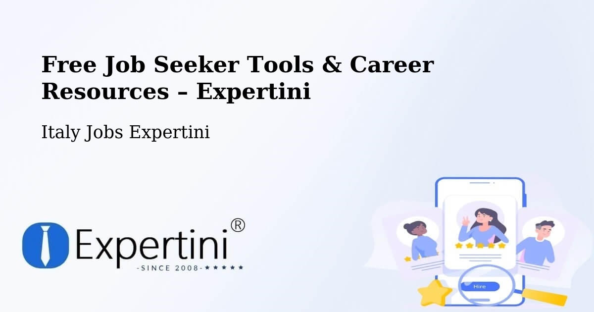 Free Job Seeker Tools & Career Resources – Mendatica - Mendatica, Italy Jobs Expertini