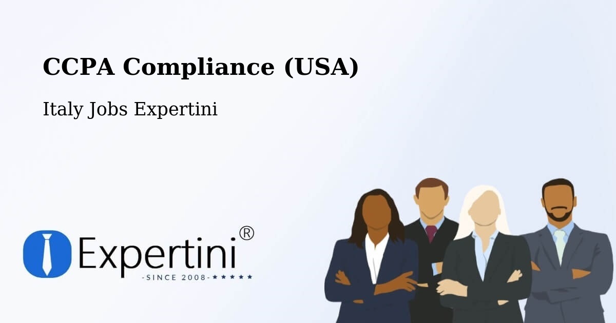 CCPA Privacy Rights & Compliance Notice – Mendatica - Italy Jobs Expertini