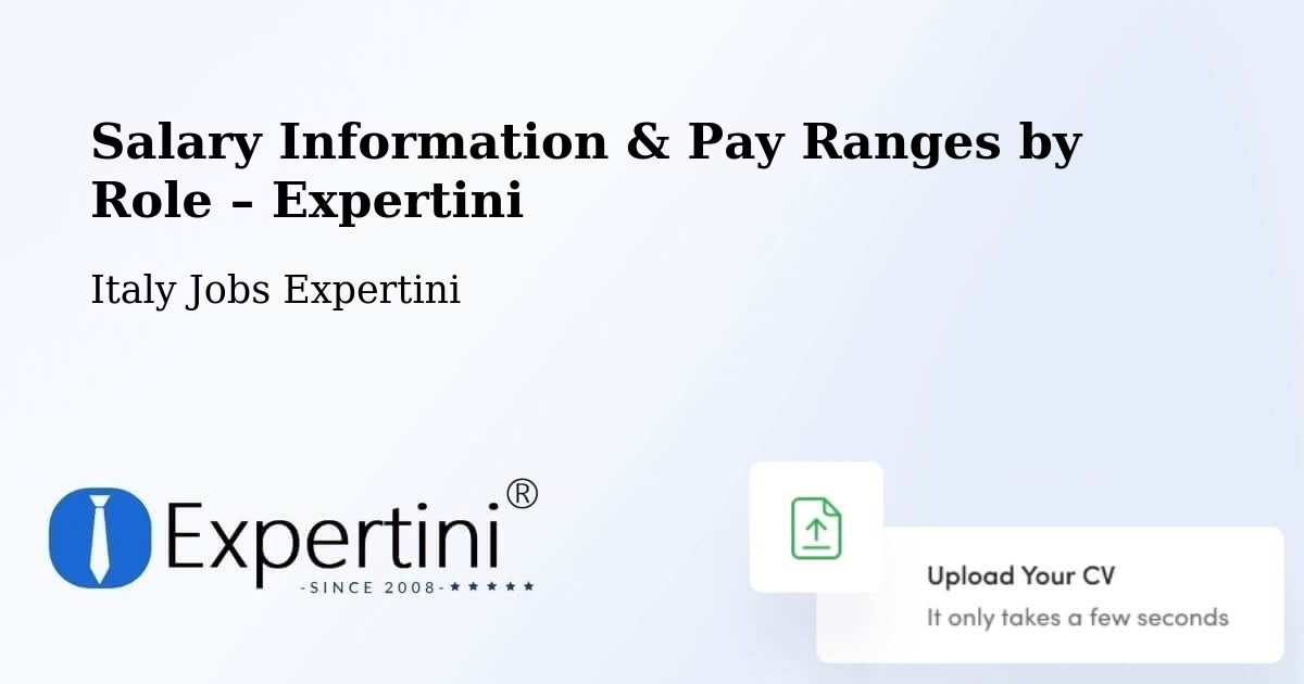 Salary Information & Pay Ranges – Mendatica - Mendatica, Italy Jobs Expertini